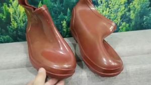 Ủng ngắn cổ TGP đi mưa chất liệu nhựa dẻo siêu bền