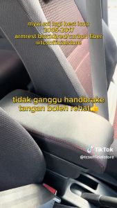 TCS PROTON PERSONA IRIZ 2016-2021 DOUBLE LAYER ARM REST BOX LEATHER PORT WITH USB ACCESSORIES KERETA