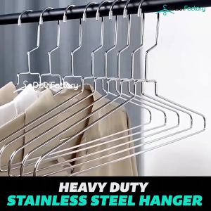 Heavy Duty Golden Stainless Steel Cloth Hanger Clothes Hanger Drying Hanger Metal space-saving clothing hangers