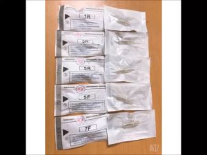 [ 100 kim ] Kim Lò Xo Máy xăm Charm Máy Thần Thánh Máy kỹ Thuật Số Phun Xăm Môi Mày Mí - Kim phun xăm 1-3-5-7 charm