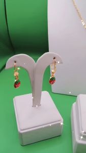 Set Perhiasan Anak Strawberry Tidak Berkarat dan Tahan Lama Premium Quality ASX001-1