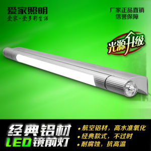 Minimalist Led Bathroom Mirror Front Light Punch-Free Bathroom Toilet Dressing Table Makeup Fill Light Waterproof Fog