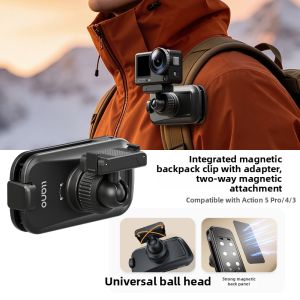 llano | Magnetic Backpack Clip for DJI Action Camera FPV Accessories