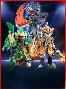 Bộ Đồ Chơi Khối Xây Vô Hạn Bruce Hero Có Thể Lắp Ráp Và Di Chuyển Có Thể Điều Khiển Cho Trẻ Em Từ 6-14 Tuổi