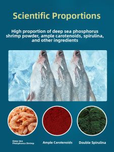 NAICHONG | Enhancing Color Food for Blood Parrot Cichlids Map Fish