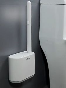 แปรงขัดส้วม ขัดห้องน้ํา ที่ขัดส้วม ที่ขัดห้องน้ำ เปลี่ยนหัวได้ พร้อมแผ่นน้ำยาในตัว แปรงขัดห้องน้ำแบบใช้แล้วทิ้ง ลดกลิ่น สิ่งสกปรก