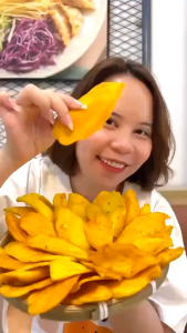 1KG Organic Dried Mango with Salt & Chili – Healthy Snack Sweet & Spicy Sugar Free