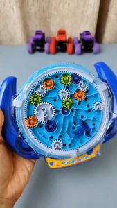 Đồ chơi ln bi đi qua mê cung bánh răng cưa rèn luyện khả năng tập trung và vận động tinh cho bé