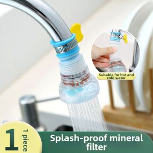Extended Filtering Anti-Splash Faucet Nozzle