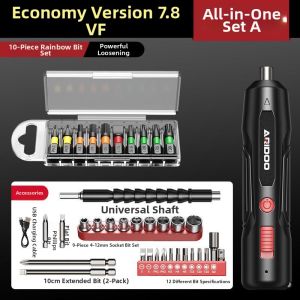 KUWUBIANJING | Multifunctional Rechargeable Electric Screwdriver Lithium-ion