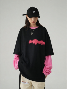 BJHG | Áo Thun Nam Mùa Hè Cotton Phong Cách Retro