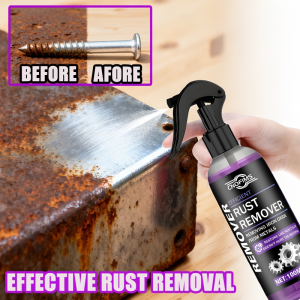 100ml Car Metal Rust Remover Spray - Multi-purpose Chromium Oxide Removal and Repair Paste for Metal Surfaces Calcium Carbonate