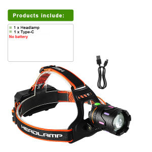 8000000LM Rechargeable LED Headlamp Lighting 3000M Most Powerful Headlight 18650 Head Flashlight Outdoor Fishing Hunting Lantern