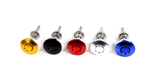 1 Cái Chốt Kẹp Hood Pin Khóa Bonnet Xe Hơi Nhôm Chất Lượng Cao Dễ Lắp Đặt