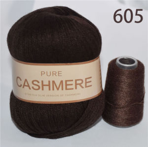 เส้นด้ายแคชเมียร์สําหรับถัก 3 ชั้น Worsted มองโกเลียบริสุทธิ์ WARM Soft ทอผ้า Fuzzy ถักแคชเมียร์มือเส้นด้าย 5pcs
