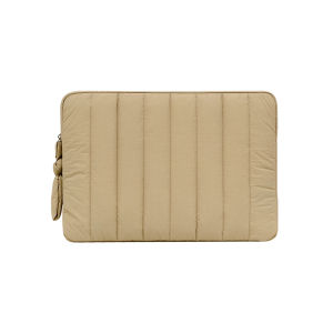 Puffy Laptop Sleeve Quilted Padded Laptop Case Soft Protective Computer Bag Notebook Cover 13 Inch 16 Inch Lightweight Portable