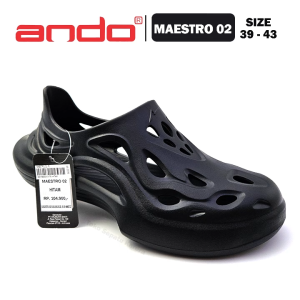 Sandal Anak Remaja Laki Laki – Sandal Pria Dewasa – ANDO – MAESTRO 02 – Size 39-43 – Slip On
