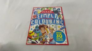 Disney Simply Colouring Book With Amazing Pages To Decorate For Kids