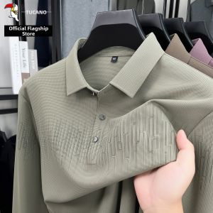 TUCANO | Spring Waffle-textured Stitch-free Polo Shirt for Men