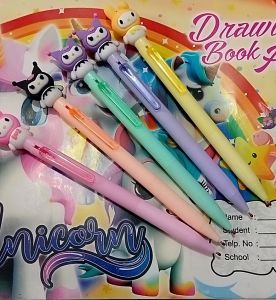 Gel Ink Pen karakter Kuromi My melody