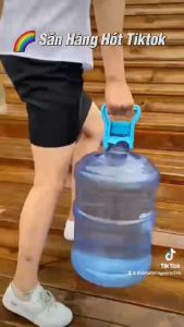 Quai xách bình nước mẫu tròn kẹp 2 đầu bình 20L Tay kẹp xách bình nước dễ dàng sử dụng tiện lợi