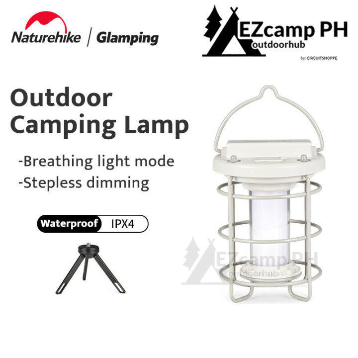 Naturehike Outdoor Camping LED Lantern Stepless Dimming Atmosphere ...