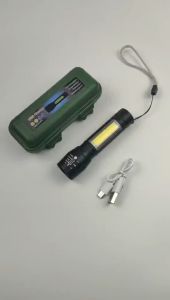 XPE + POLICE CREE mini LED flashlight rechargeable waterproof USB charging flashlight