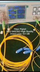 pigtail sc upc 0.9mm 1.5M G657a2 lszh high quality NS2