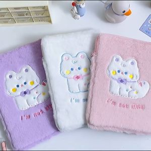 ขนฟู ที่น่าสนใจ กระเป๋าใส่ไอแพด ลายน้องแมว นุ่มน่ม iPad bag 7/8/9 /air4 ขนาด 11/10.5/10.2 นิ้ว สำหรับประสบการณ์