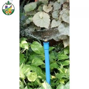 ชุดพร้อมติดตั้งสปริงเกอร์ใบบัวหัวพลาสติกแบบหงาย แบบPVC ขนาด 1/2 นิ้ว(4 หุน) สามารถต่อกับสายยางได้เลย