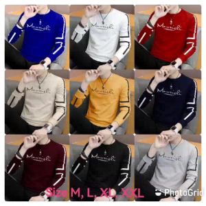 Bisa COD Sweater Keren Kaos Pria Distro Maweishi Danillo Crewneck Trendy Sweatshirt Elegan Kekinian