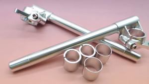 CNCแฮนด์ SRX KR SERPICO VICTOR แฮนด์จับโช้ค แกน 33 มิล แถมปลอกสวม ใส่Sonic Leoได้ ขนาด33มิล ปลอก มี31มิลและ26มิล