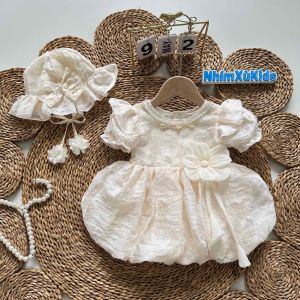 (3-12kg) Body Váy Bí Hoa NHÍM XÙ KIDS Cho Bé Gái Sơ Sinh Đầy Tháng Thôi Nôi Sinh Nhật B150