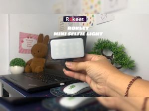 Rokeet Selfie Light Portable Mini: Pencahayaan yang Praktis untuk Streaming & Fotografi