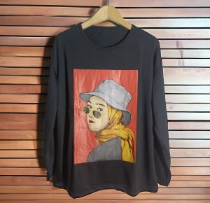 DN baju kaos wanita lengan panjang(wanmei)pakaian wanita/atasan wanita