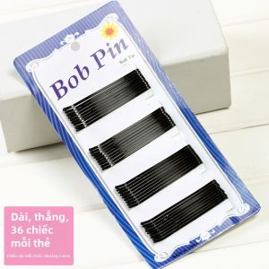 JIFANPAUL | Kẹp Tóc Dạng U Thẳng Màu Đen