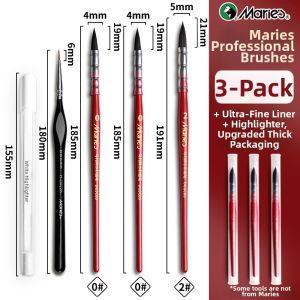 Marie’s | Professional Portable Round-Tip Paint Brush