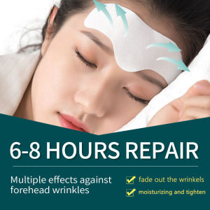 1/5/10 Pcs Forehead Line Removal Gel Patch Anti Wrinkle Forehead Firming Mask Frown Lines Treatment Stickers Anti-Aging Lifting Skin Care
