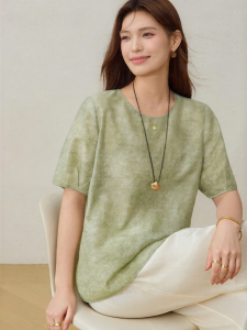 QLX | Large Size Women Tencel Shirt