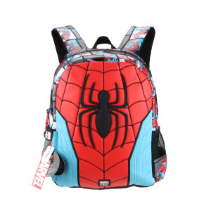 Australia Smiggle High Quality Original Childrens School bags Boys Kids Bags Spider Backpack 14 Inches With Waterproof Cover