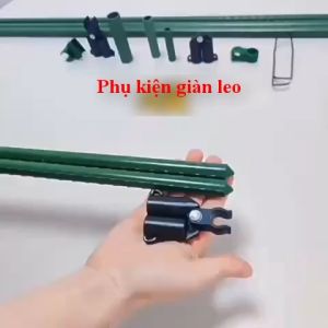 Phụ Kiện Liên Kết (Phi Φ11mm) Giàn Leo Ống Nhựa Lõi Thép