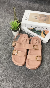 Sandal Slip On Wanita Jelly Ivee Double Strap Tali Belakang 9902A