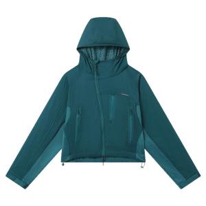 CryingCenter | Thermal Locking Hooded Short Jacket Long Sleeve