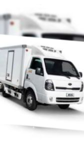 Vè che mưa gắn cho xe tải Kia Frontier K250 K200_xe tải kia k250 k200 đươck làm bằng nhựa dẻo đen dày có kèm keo dán.giá 1 cặp.
