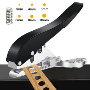 Punching Tool 3MM 6MM 8MM 10MM Hole Edge Banding Punching Pliers Screw Hole Hat Woodworking Tool Leather Hole Punch Hidden Hole