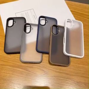 สําหรับ iPhone 16 16Plus 16Pro 16Pro Max VOGUE ของแท้ เคสโทรศัพท์มือถือผิวด้าน กันกระแทก เรียบง่าย ใส่แล้วสวยงามมาก