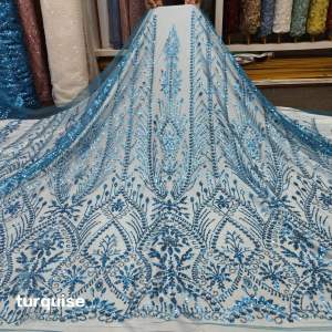Kain Mewah | Bahan Kebaya Terbaru | Kain Tile Full Payet | Kain Meteran | Motif Elisap