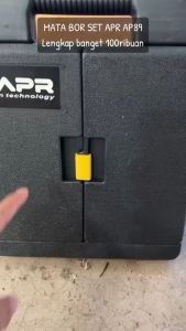 APR JAPAN AP89 Raja Mata Bor KayuBesibetonKipas Hole Saw Fullset Garansi Resmi 5Tahun