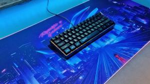 HXSJ | Bàn Phím Chơi Game RGB 60% Có Đèn Nền 61 Phím Nhỏ Gọn Có Dây Thiết Kế Công Thái Học Kết Nối USB Dùng Cho Văn Phòng