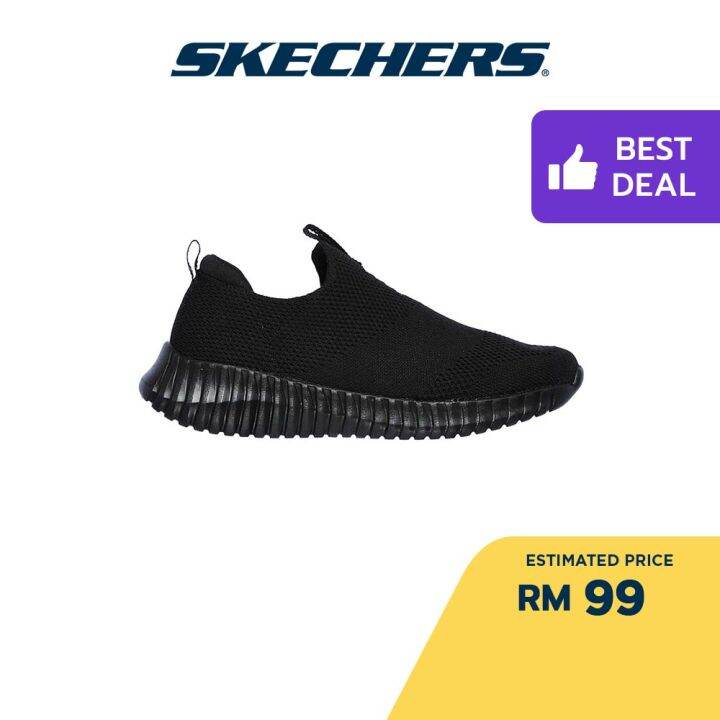 Skechers air cooled on sale memory foam elite flex